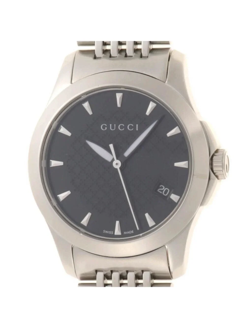Gucci G-Timeless Watch Steel Black Dial Quartz